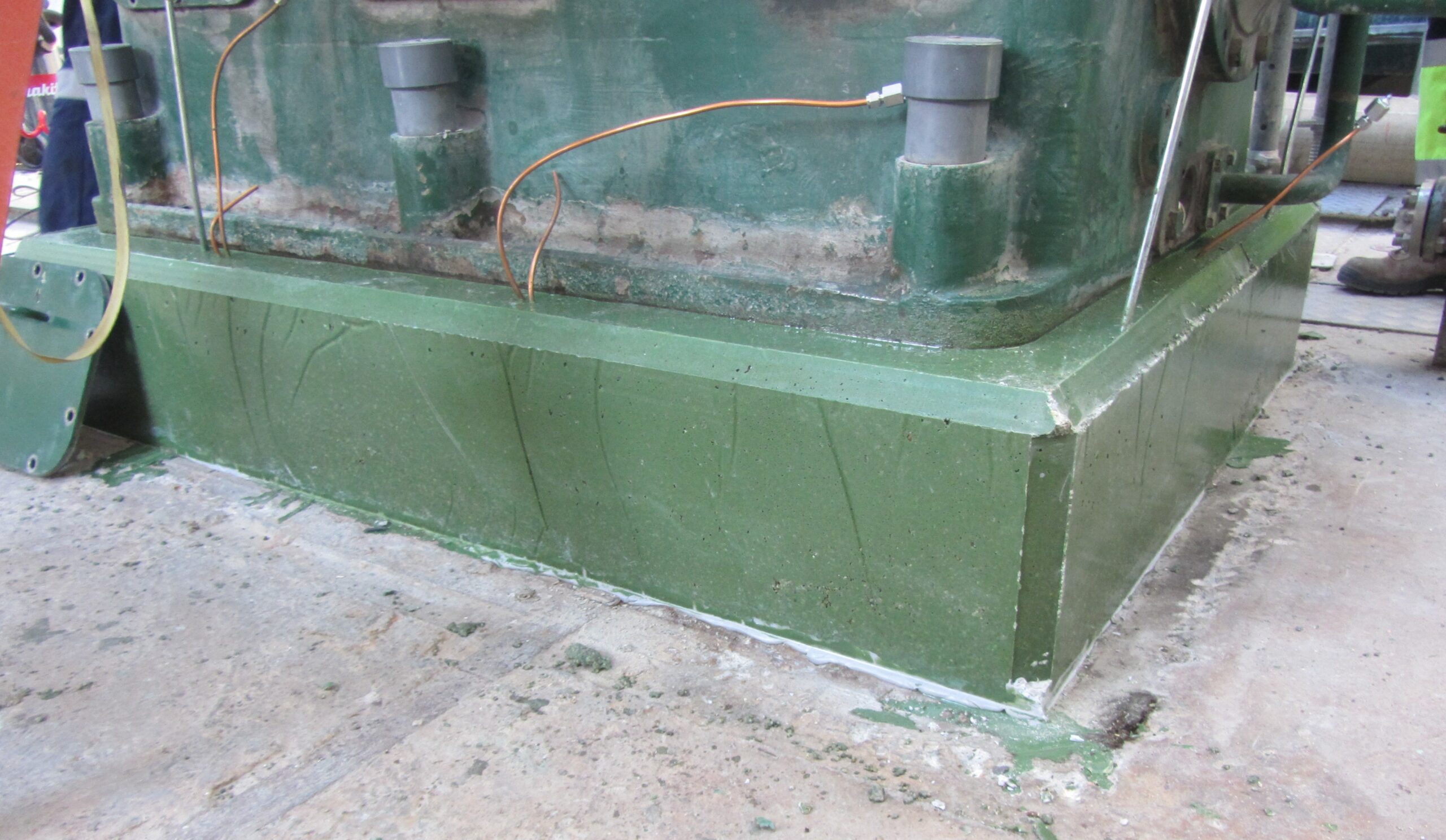 machinery life extended with proper grouting