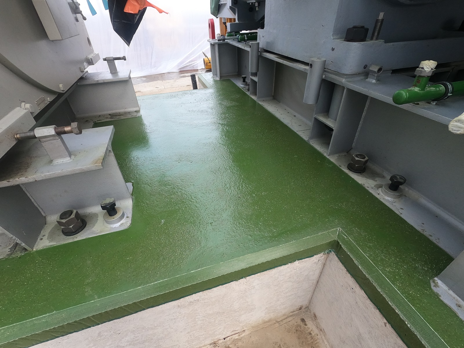 epoxy grout foundation