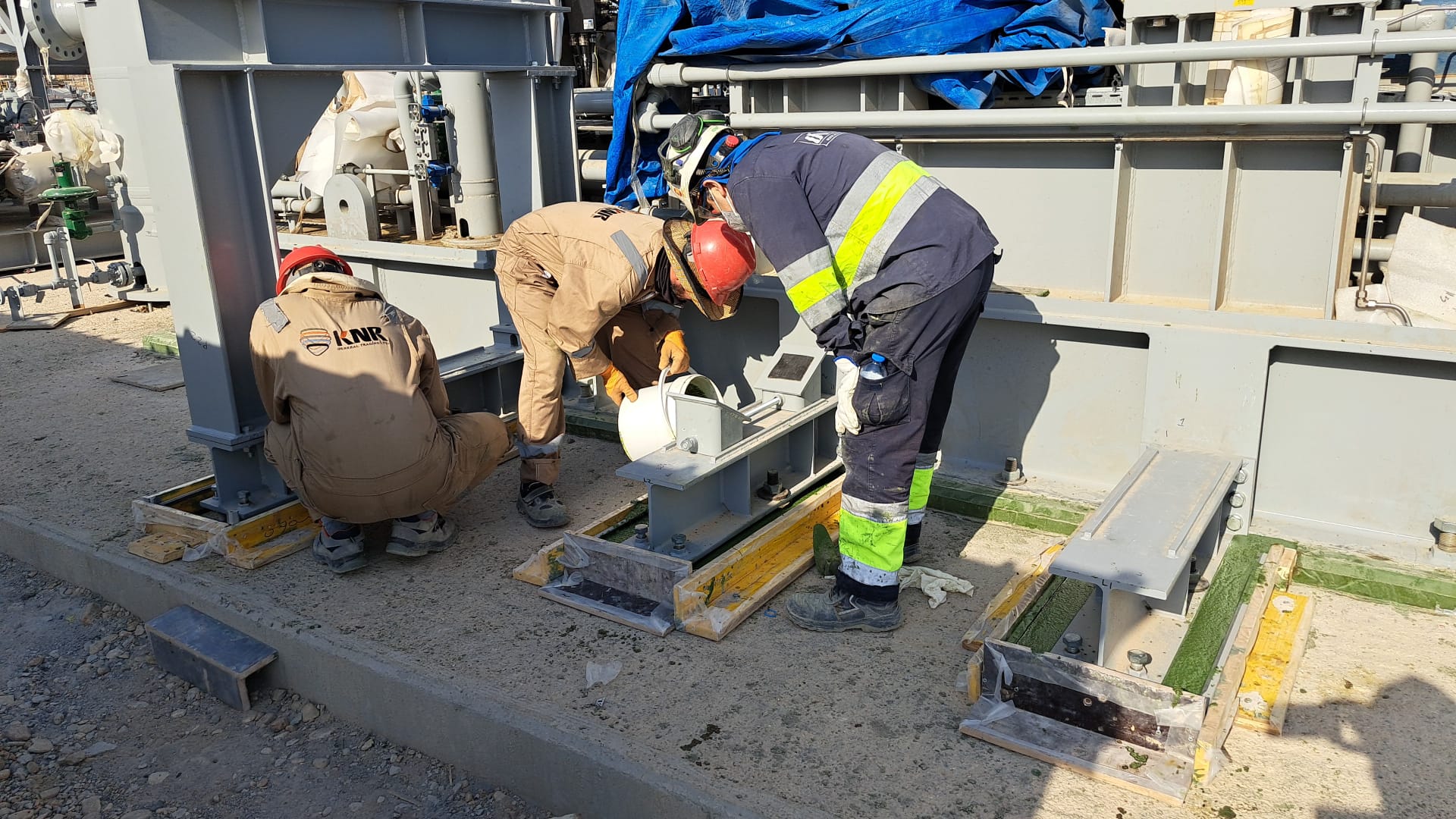 epoxy grout installation and process