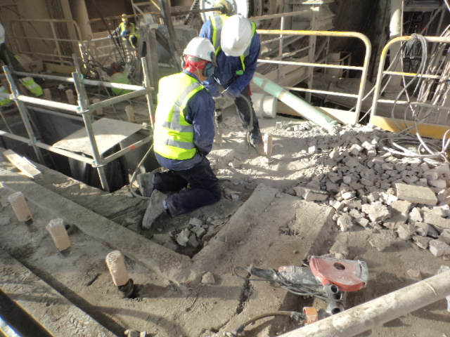 Maintenance management of heavy machinery foundations by Alphatec Engineering team