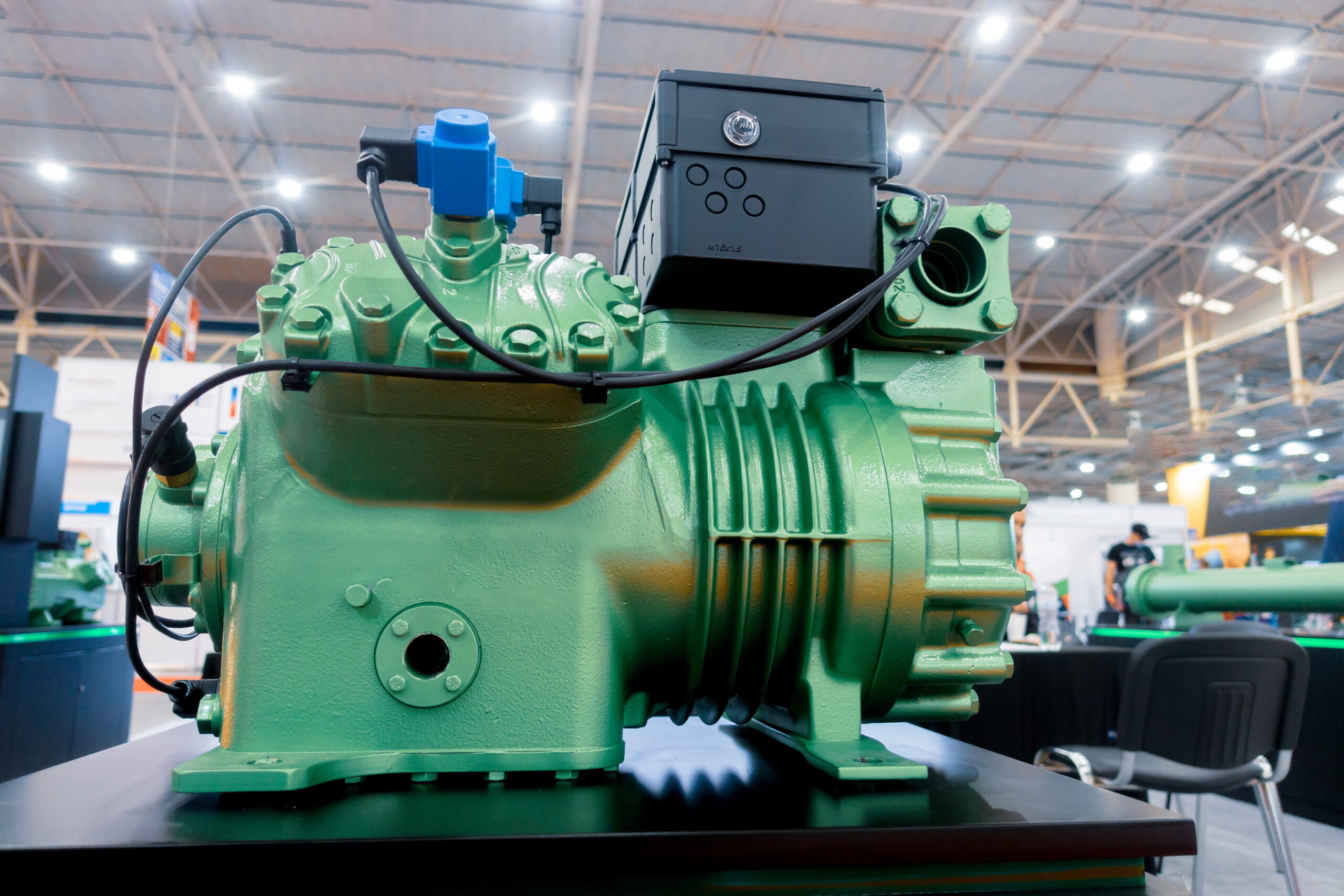 Reciprocating compressor foundations