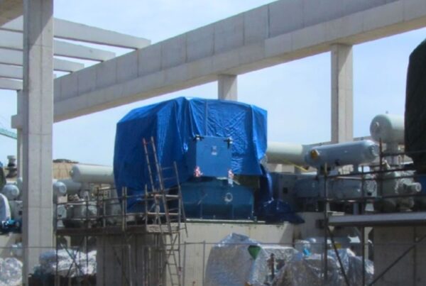 epoxy grouting for IHI BOG compressors