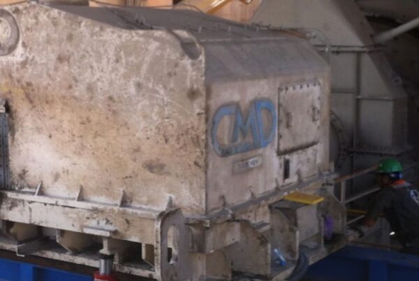CMD Gearbox foundation rehabilitation using epoxy grout